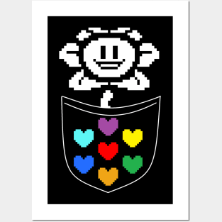 Pocket Flowey Posters and Art